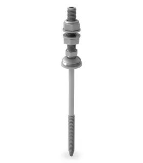 K2 VIS DOUBLE FILETAGE POUR CHARPENTE ACIER