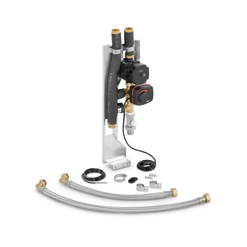 Kit 2 zones intégrable avec vanne 3 voies et circulateur YUTAKI s combi 2.0
