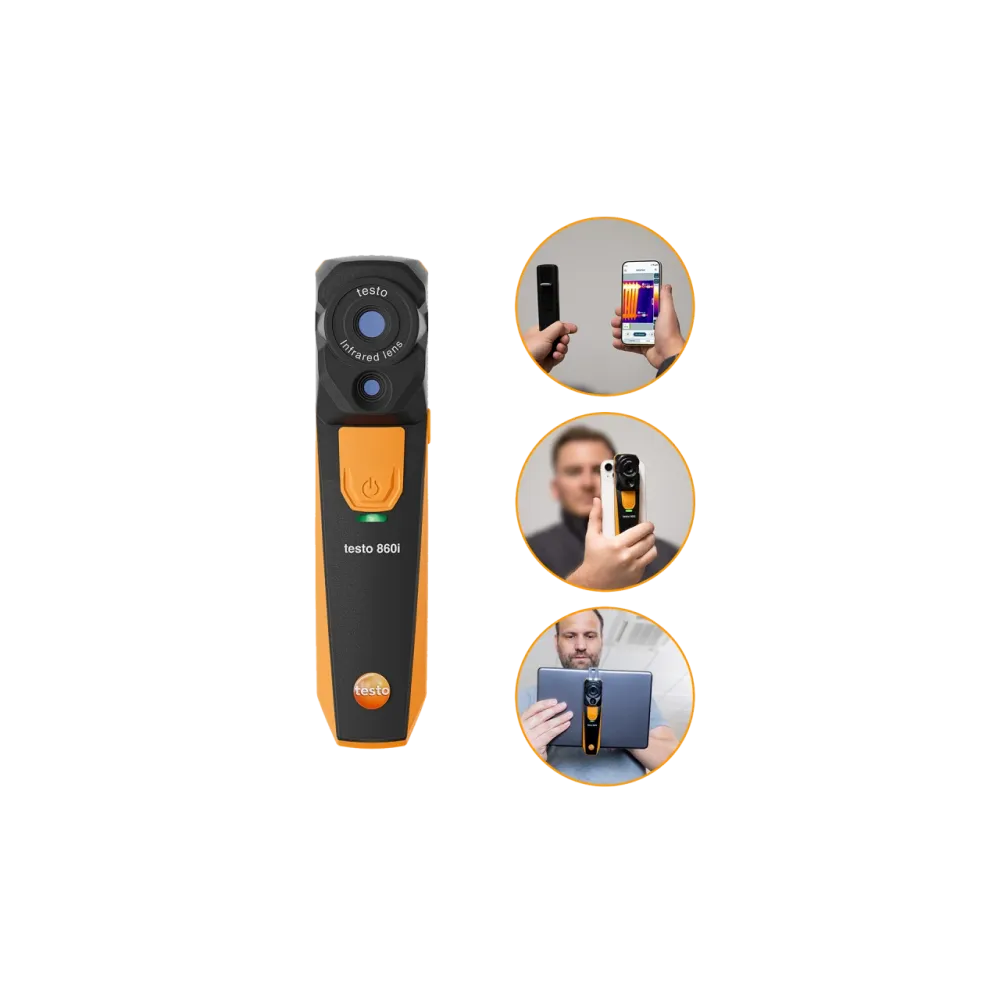 testo 860i en kit - Caméra thermique sans fil pour smartphone