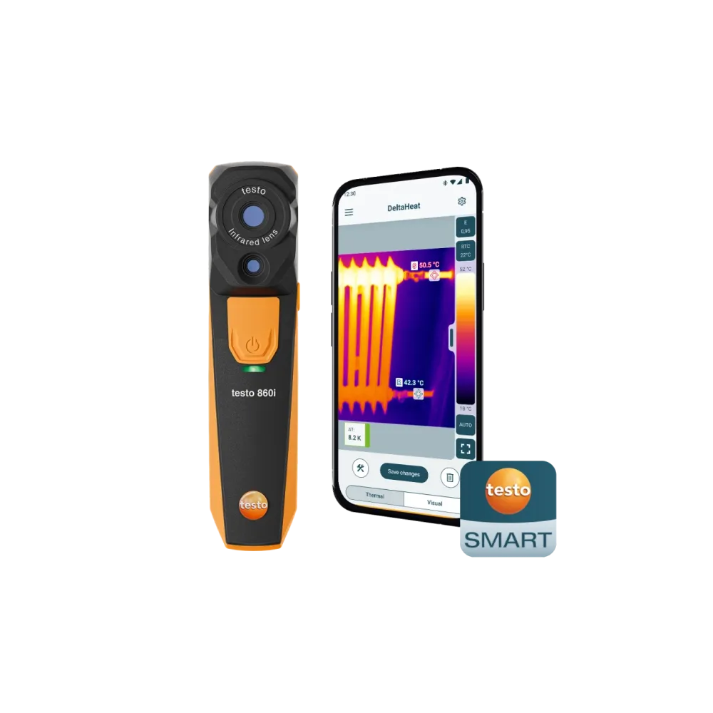 testo 860i en kit - Caméra thermique sans fil pour smartphone