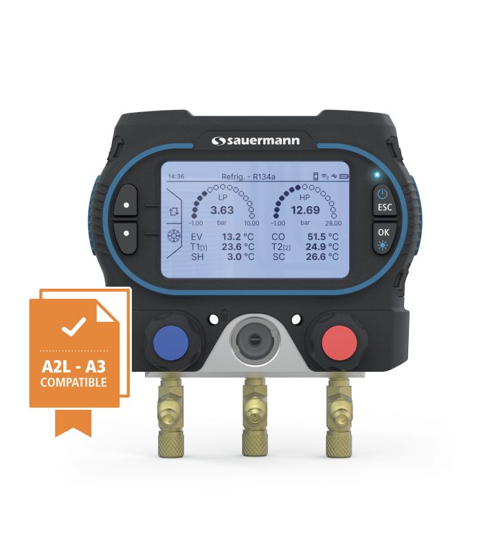 Manomètre électronique 2 voies
