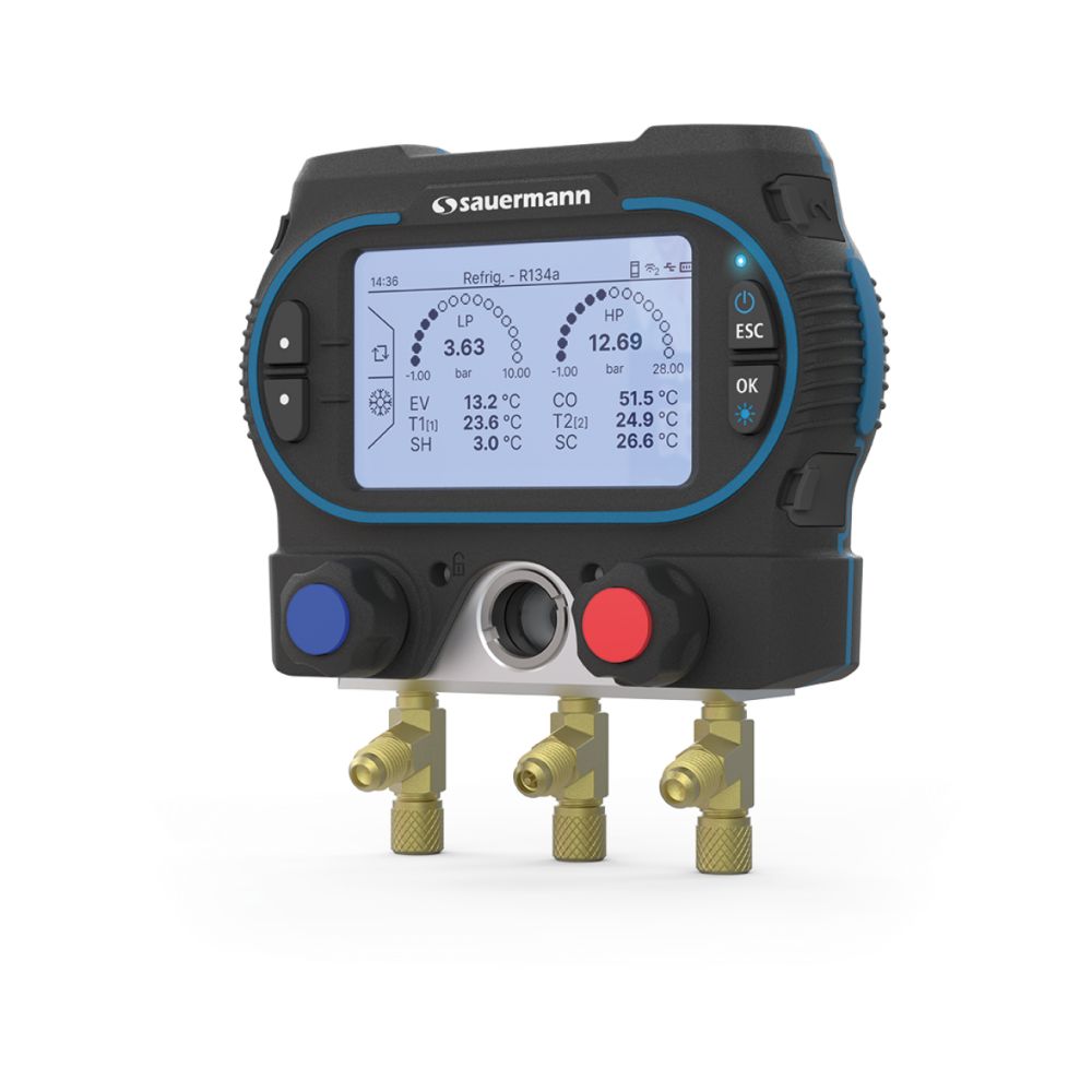 Manomètre électronique 2 voies