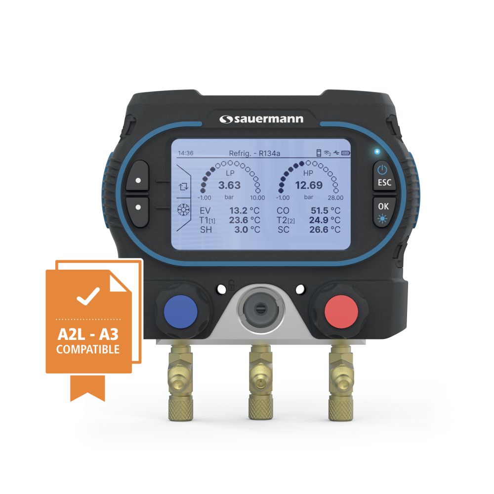 Manomètre électronique 2 voies