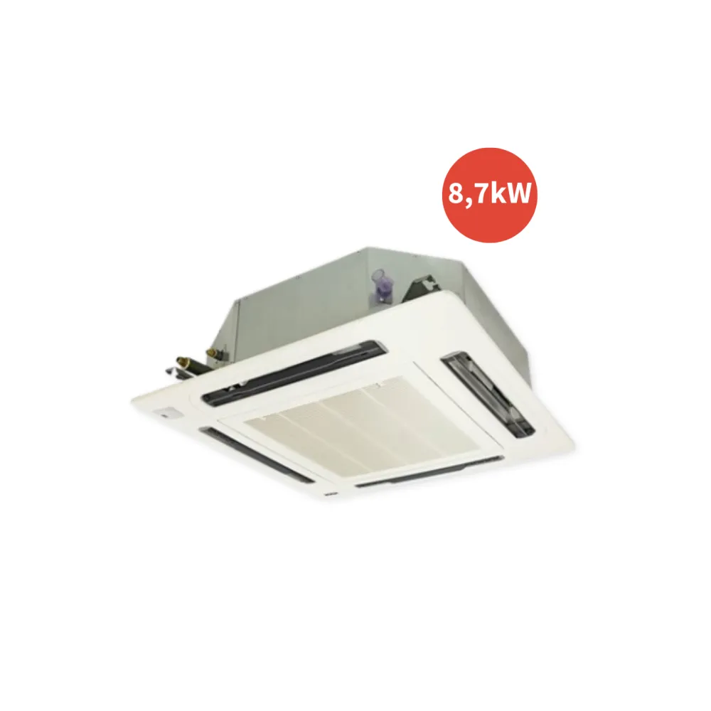 Cassette PRIMAIRY 800 x 800 8,7kW avec télécommande infra rouge R-32