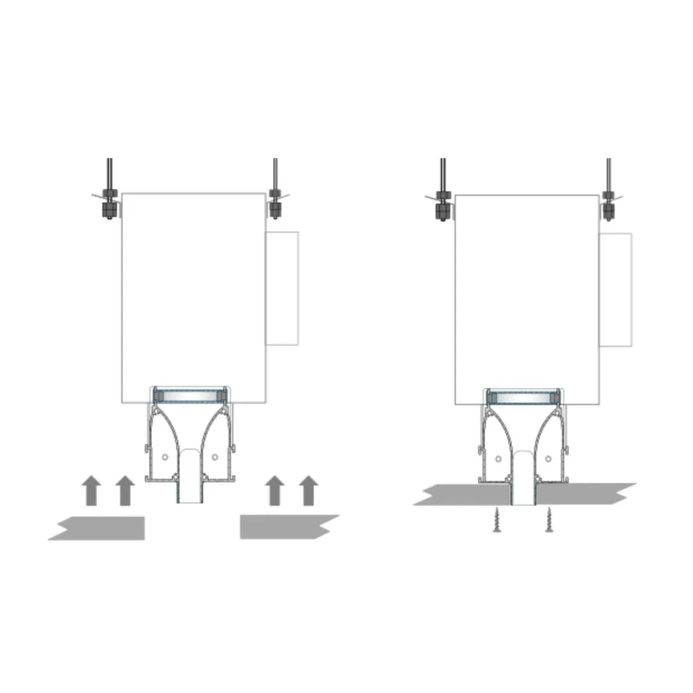 Diffuseur linéaire LINKIN-EZ seul 800mm