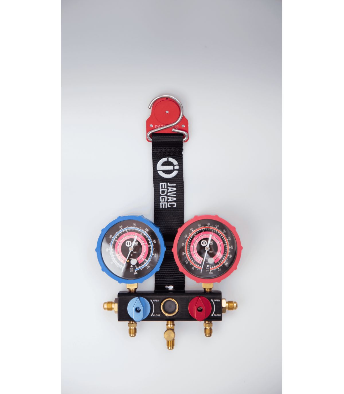 MANOMÈTRE 4 VOIES POUR GAZ R290 COMPLET DE TUYAUX FLEXIBLES 1/4'' SAE