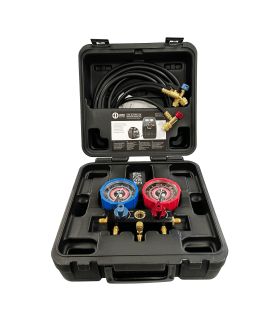 Manomètre aiguille 2 voies R410A, R32, R290, R600