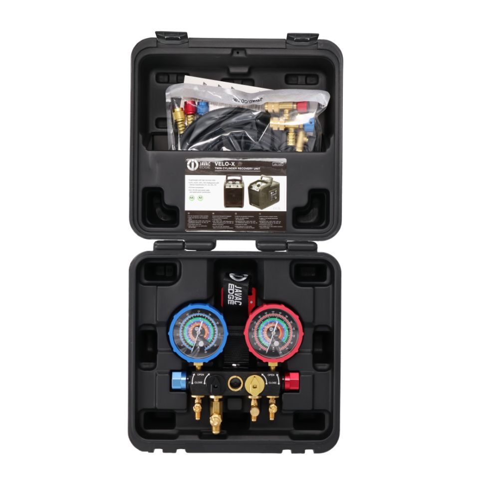 Manomètre aiguille 4 voies R410A, R32, R290, R600