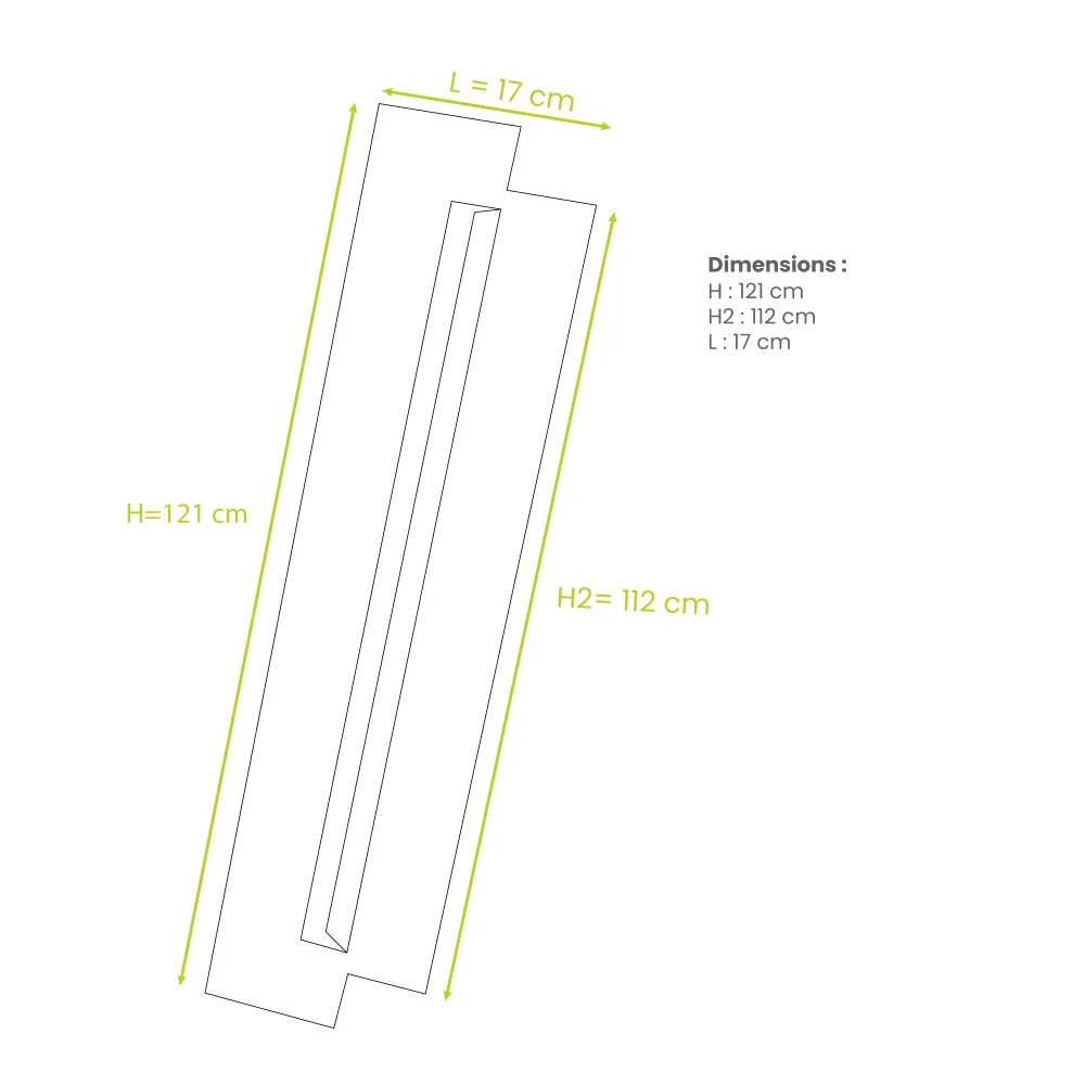 Joues latérales Decoclim CREME RAL 9001