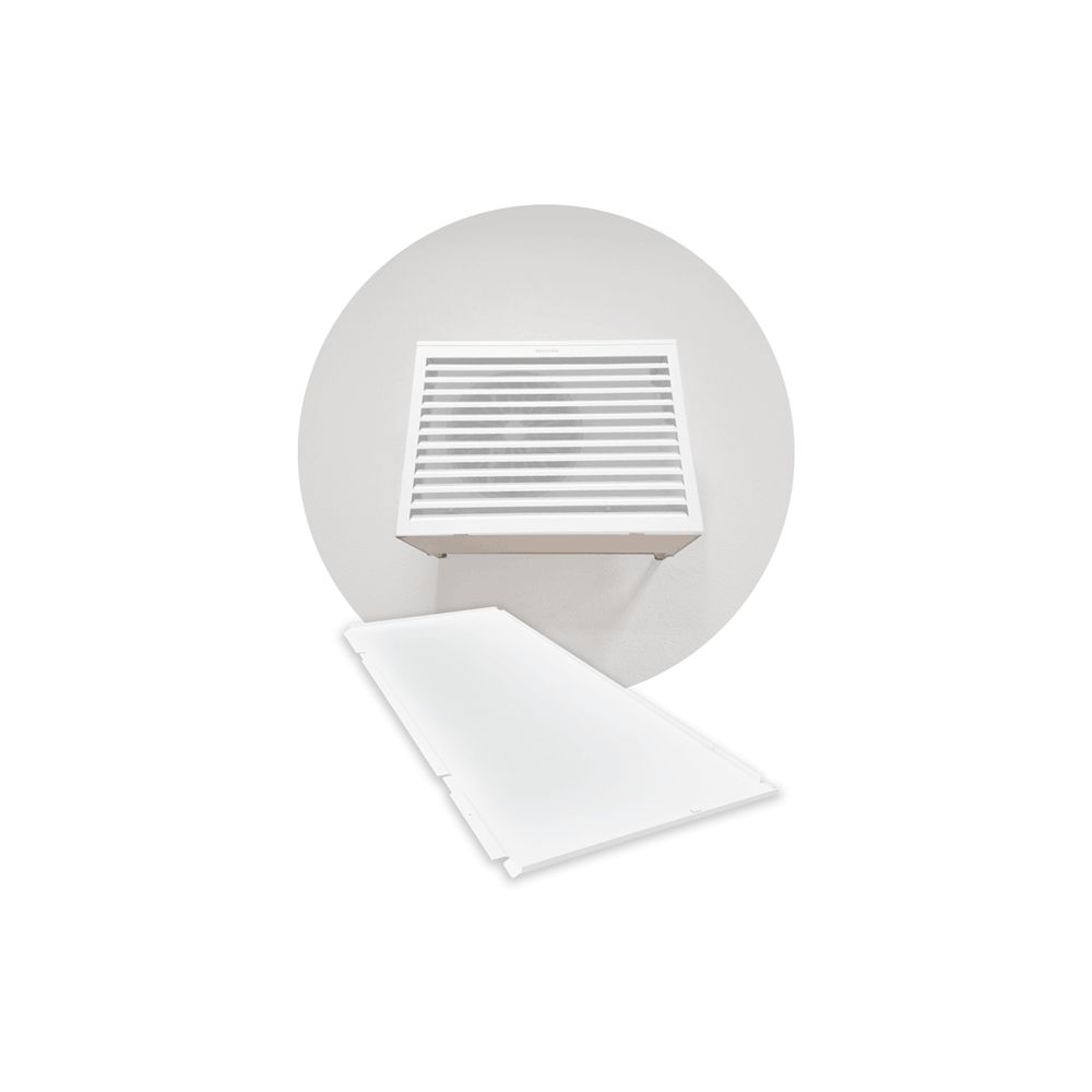 Sous face Decoclim blanc RAL 9010