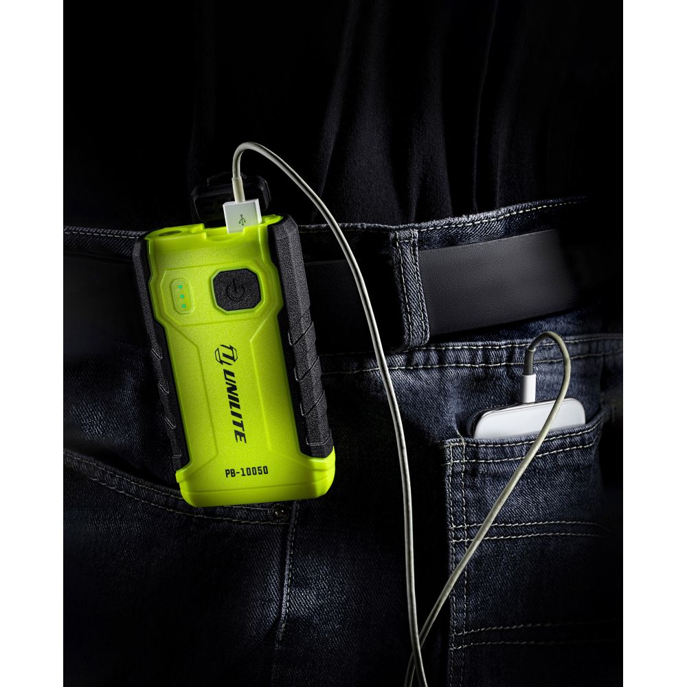 BATTERIE EXTERNE MAGNÉTIQUE AVEC LAMPE TORCHE