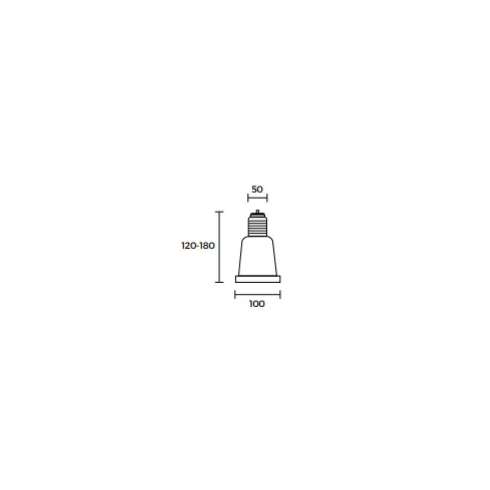 lot de 4 SUPPORTS AU SOL CONIQUE AJUSTABLE et ORIENTABLE