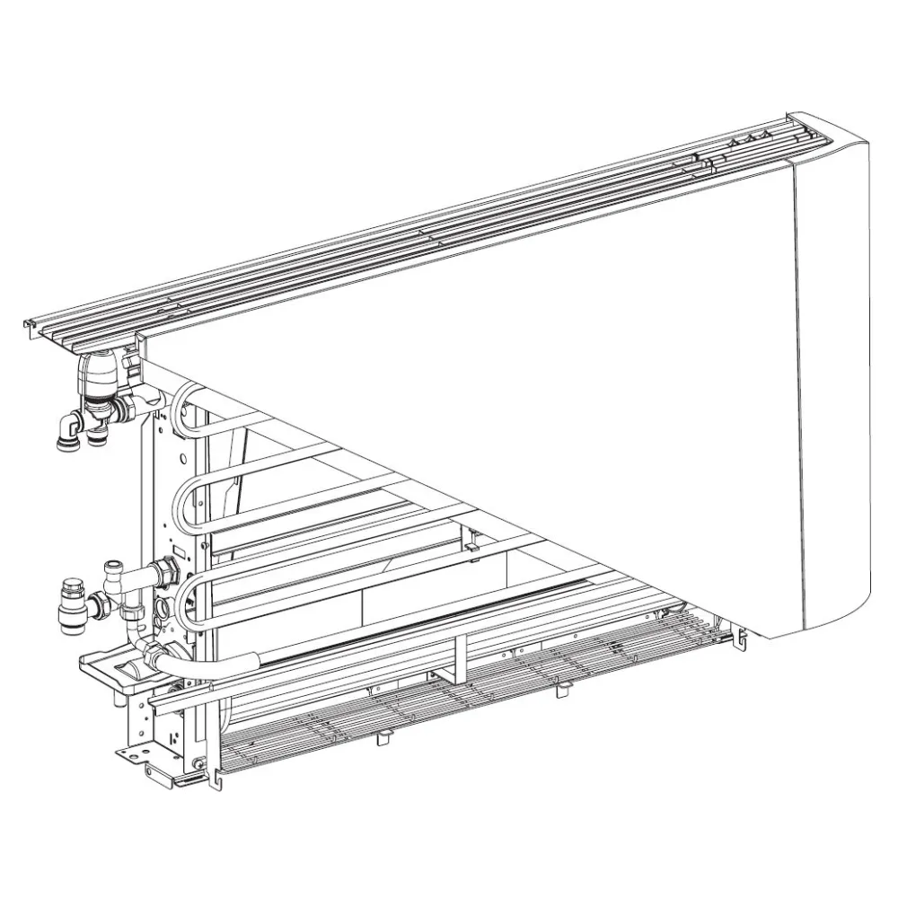 Kit groupe vannes 2 voies avec tête à 4 fils