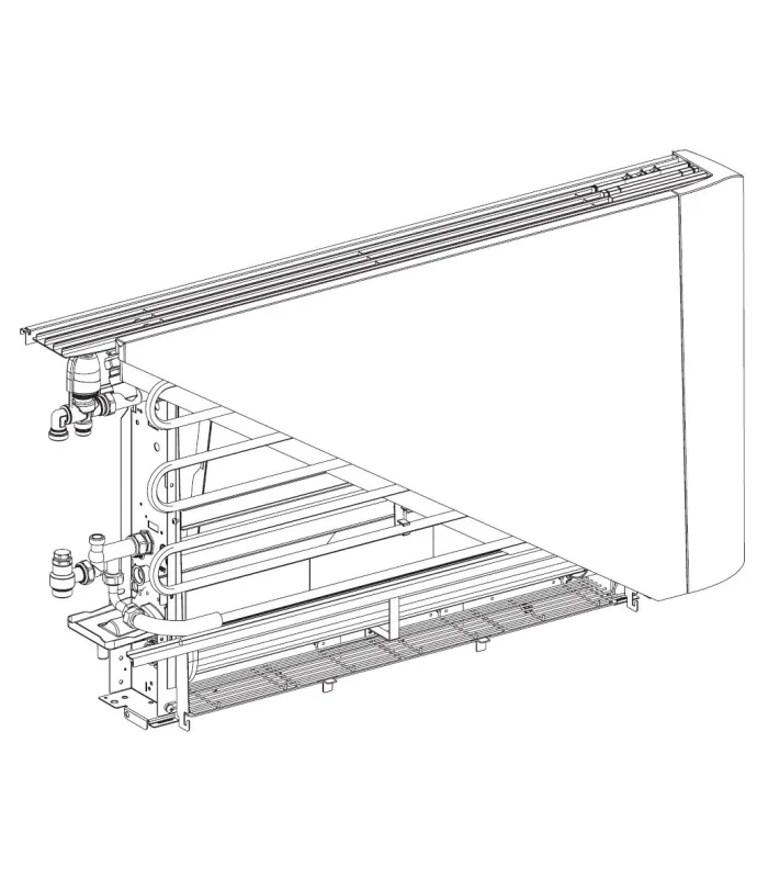 Kit groupe vannes 3 voies avec tête à 4 fils