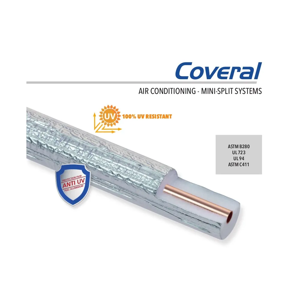 Cuivre isolation M1 anti-UV 25 m / 1 mm (3/8")