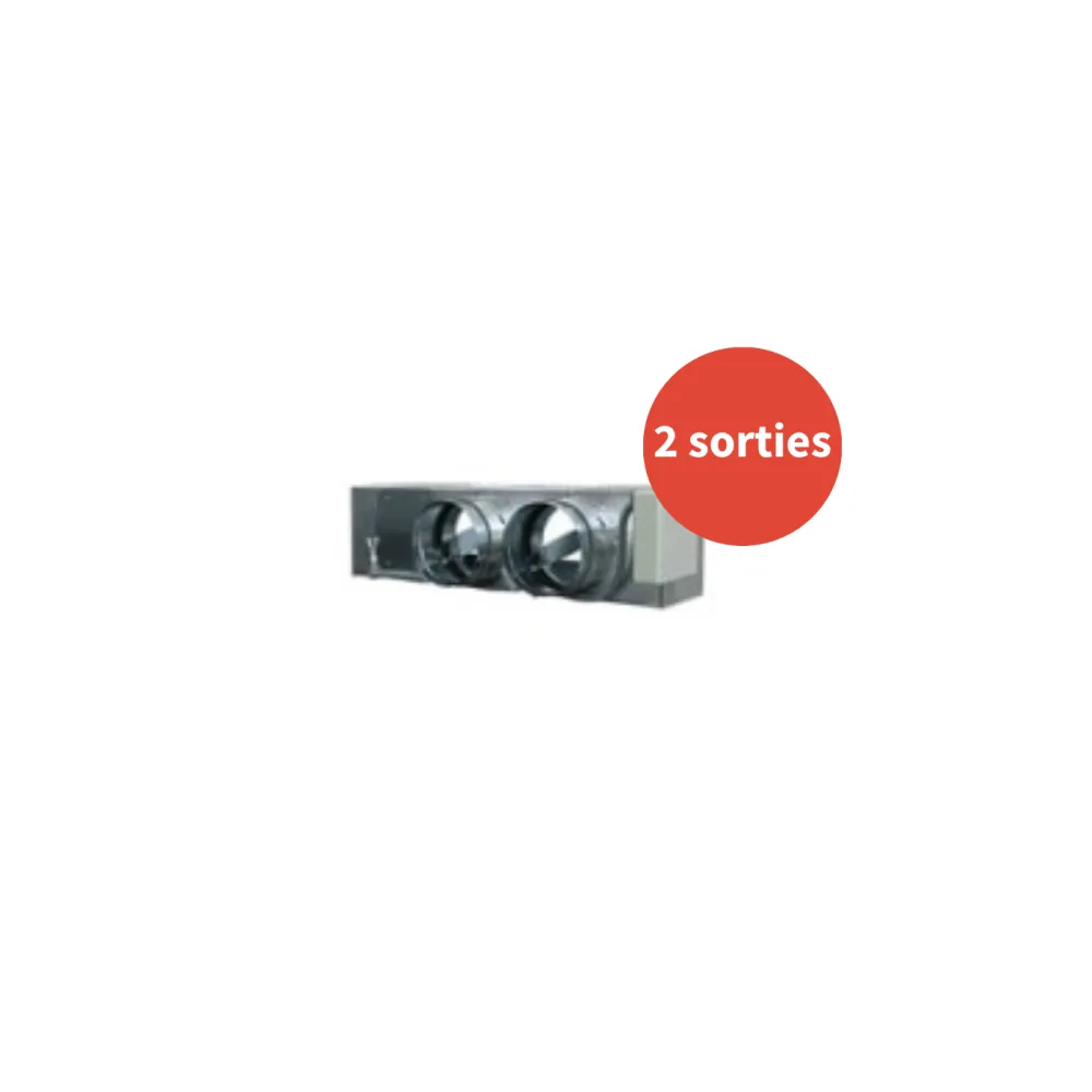 Plénum EASYZONE 2X200 RPIM3 PRIM 410 (2 sorties)