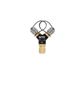 Raccord Y 3/8'' x 3/8" x 3/8" haut débit compatible réfrigérants A2L/A3
