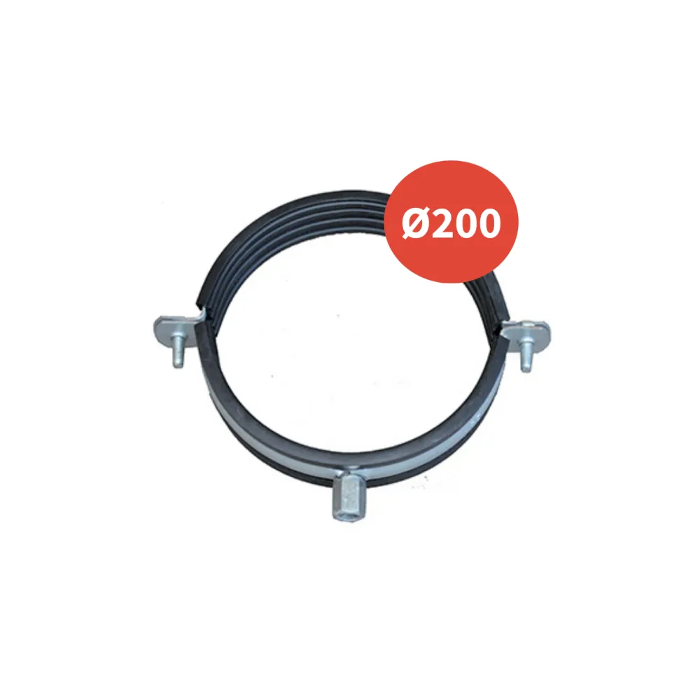 Collier supportage ISO Ø200