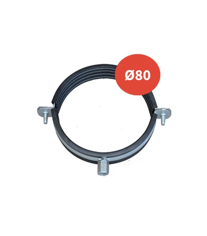 Collier supportage ISO Ø80