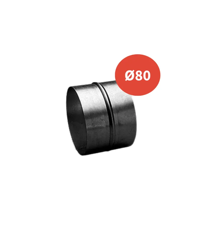 Raccord Galva mâle Ø80
