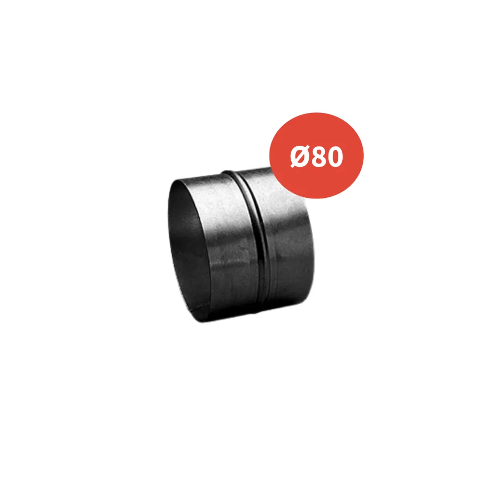 Raccord Galva mâle Ø80