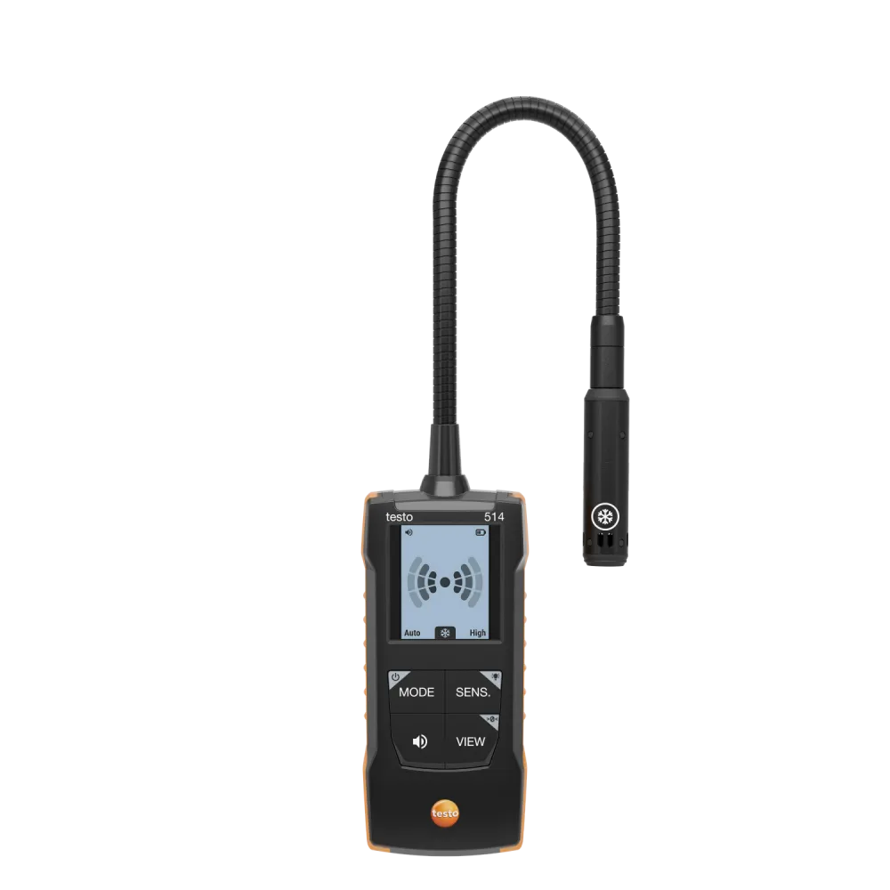 Détecteur de fuites Testo 514 avec sonde flexible
