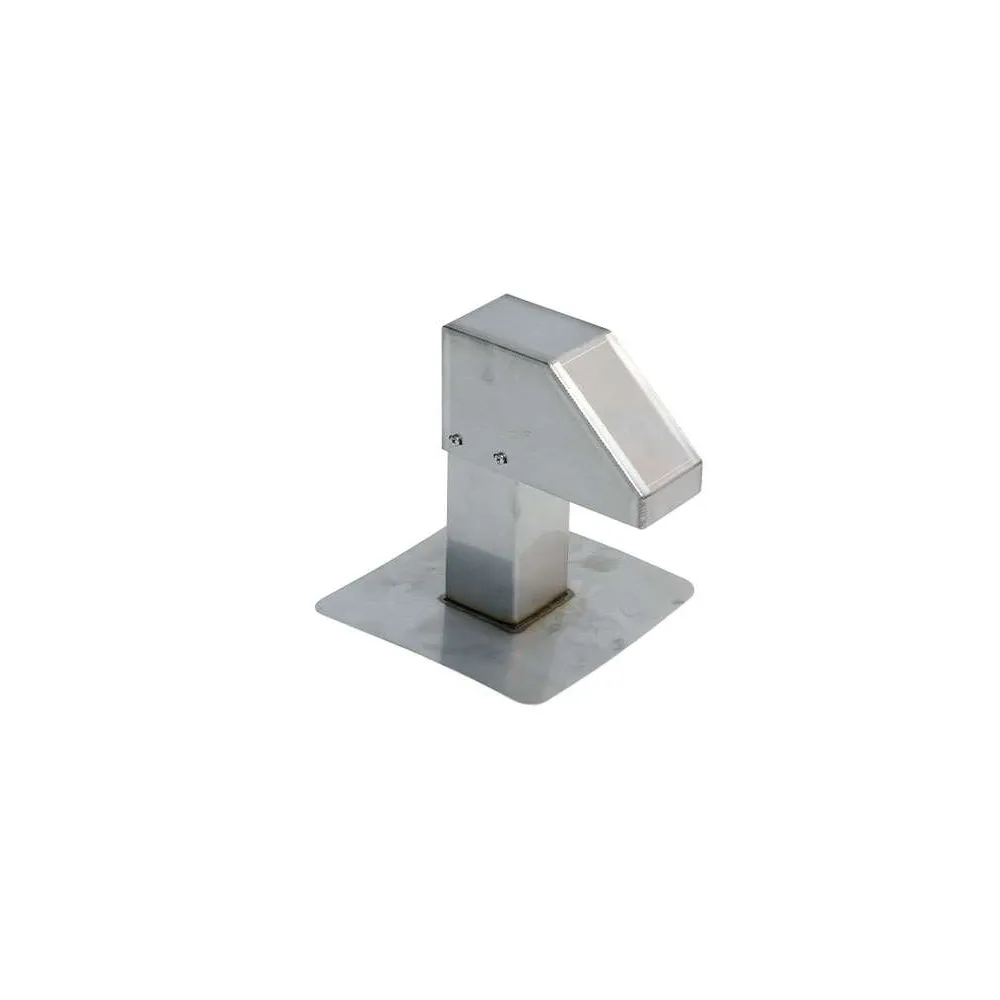 Col de cygne aluminium 80x80x275