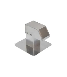 Col de cygne aluminium 125x125x275