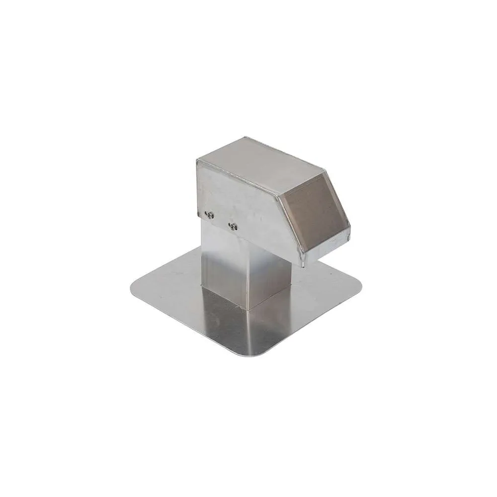 Col de cygne aluminium 125x125x275