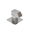 Col de cygne aluminium 125x125x275