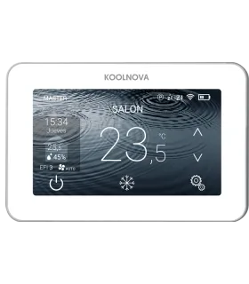 PACK 7 THERMOSTATS KOOLNOVA ETERNAL 2.0 FILAIRE BLANC