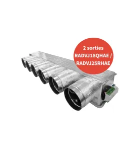 Plenum Xtreme 2.0 RADVJ18QHAE/RADVJ25RHAE 2 sorties