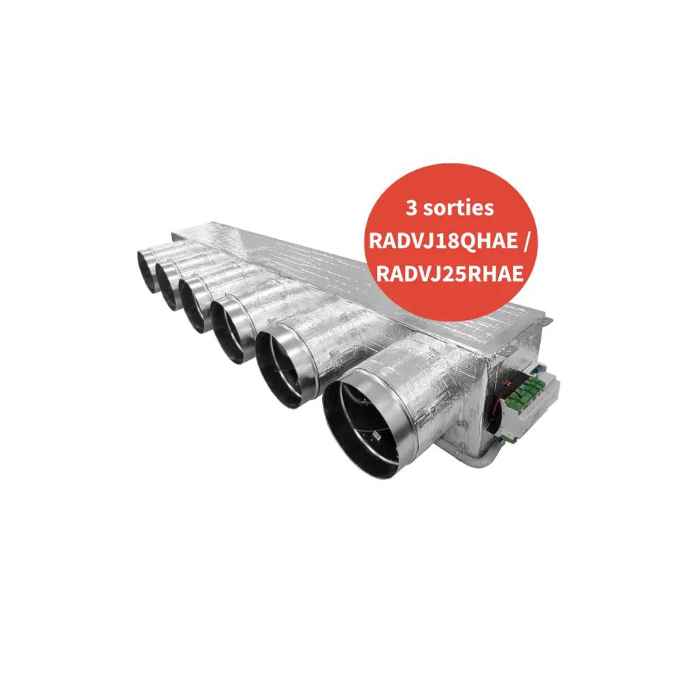 Plenum Xtreme 2.0 RADVJ18QHAE/RADVJ25RHAE 3 sorties