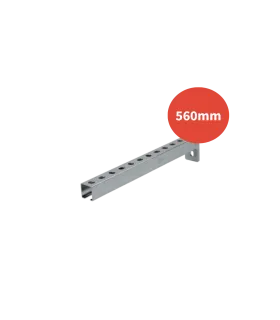 Support console Rail 560mm Mupro