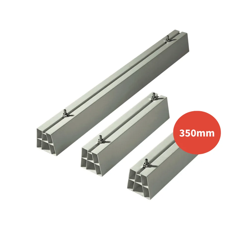 Support de sol PV 350mm