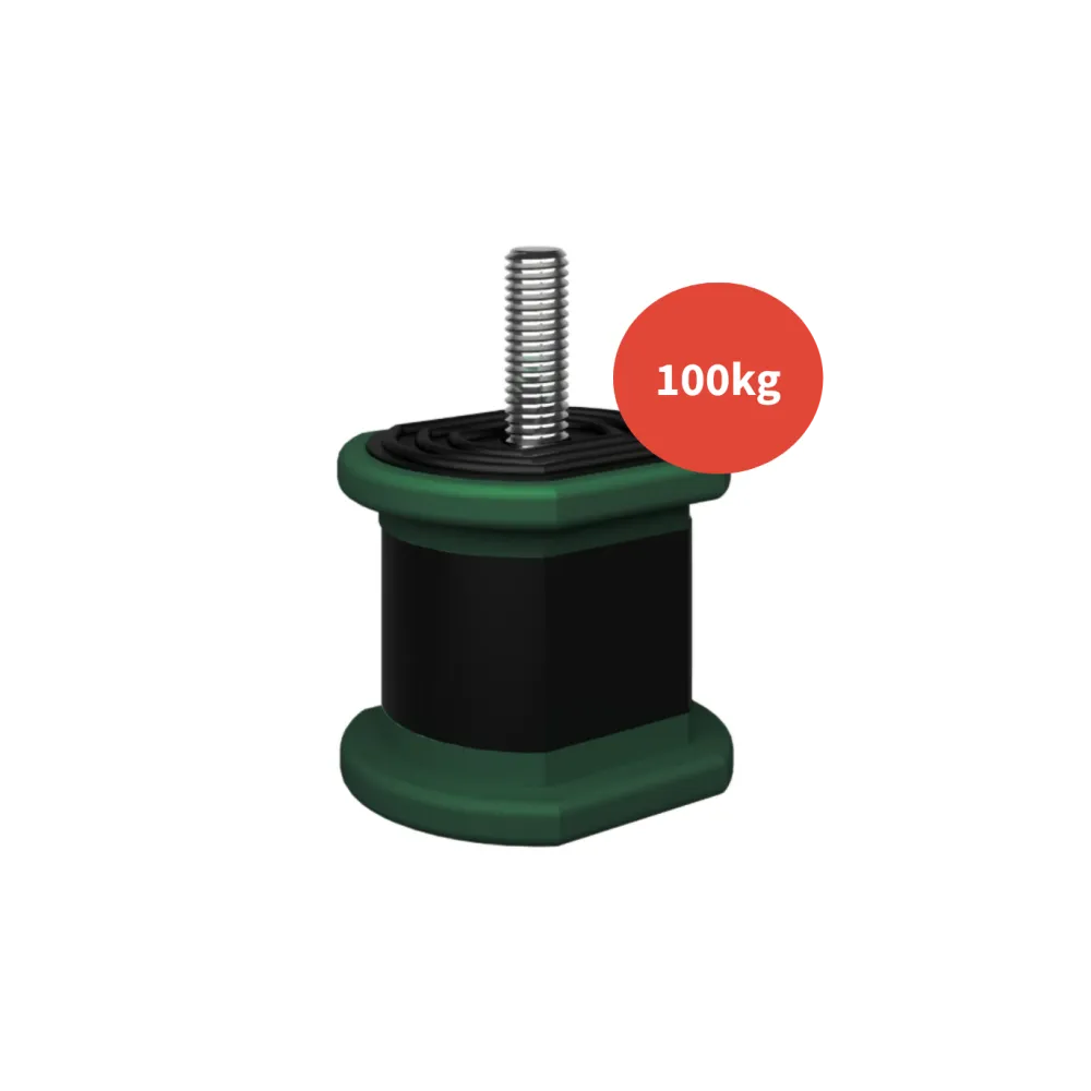 4 Supports anti vibratile 100Kg