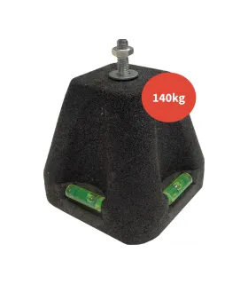 Lot de 4 supports au sol conique RUBER
