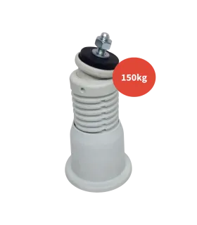 Lot de 4 supports au sol conique orientables et ajustables