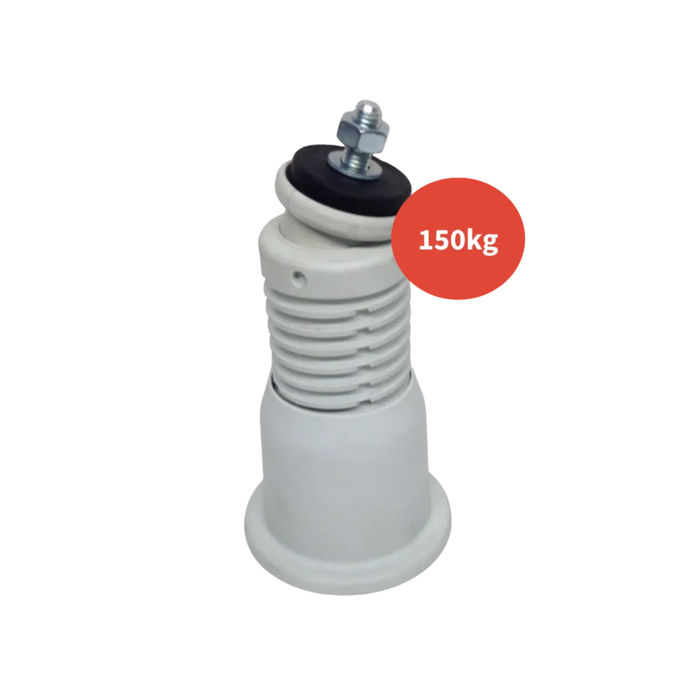 Lot de 4 supports au sol conique orientables et ajustables