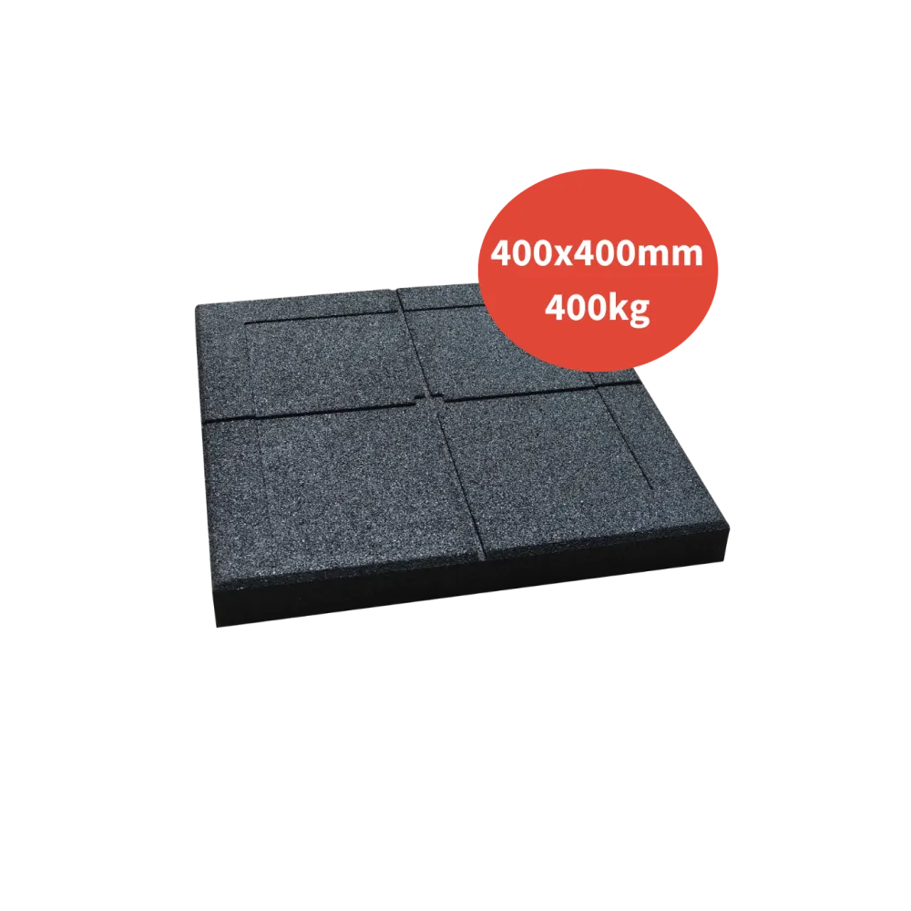 Dalle vibromat 400X400mm + vis