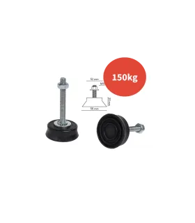 Pieds anti vibratiles réglables TIGM8 - 150KG