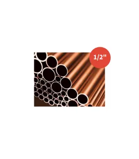 Barre cuivre nue 4m - 1/2"