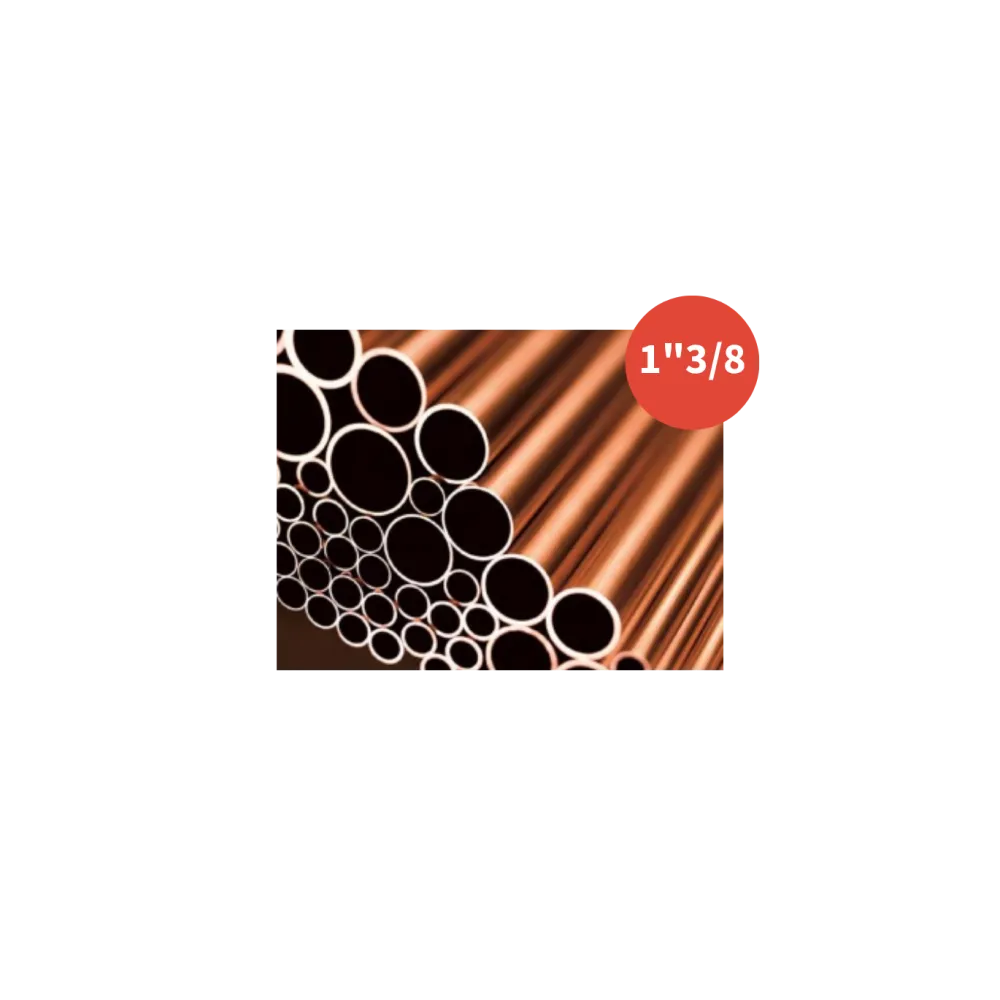 Barre cuivre nue 4m - 1"3/8