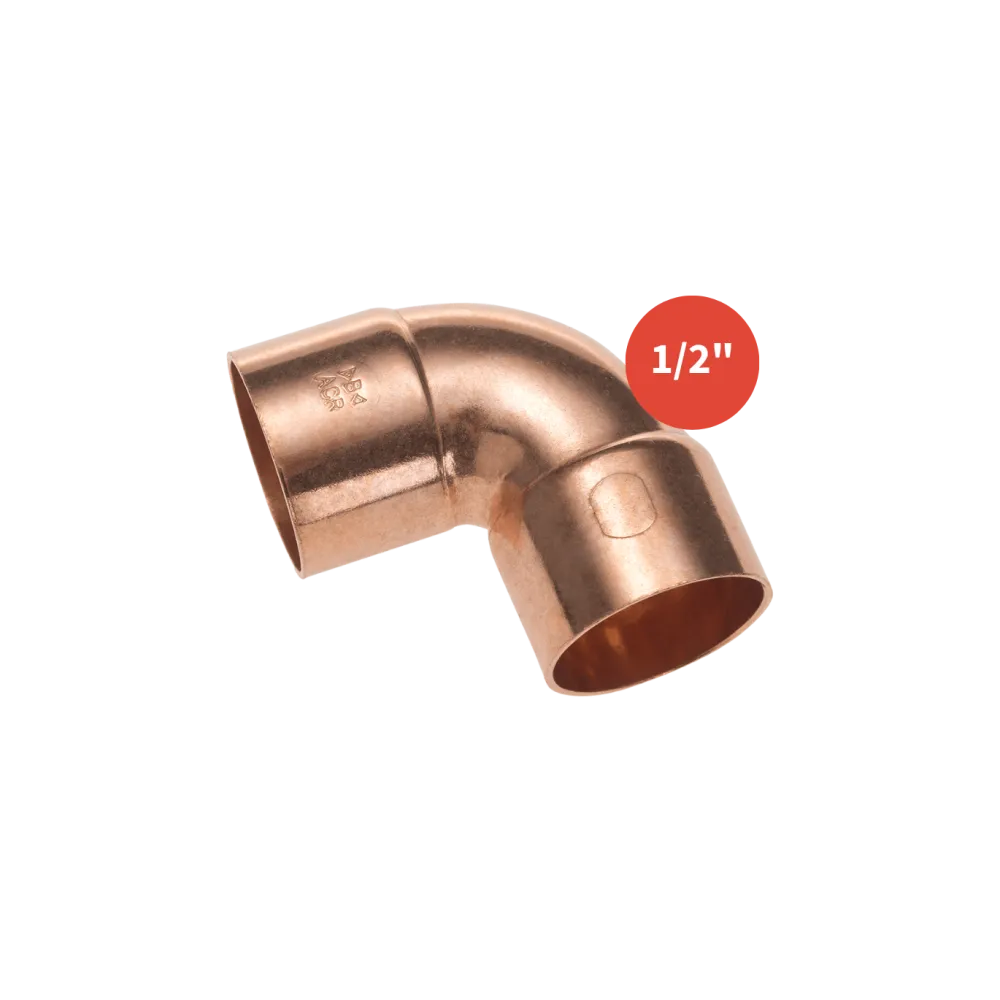 Coude à braser F-F 90° 1/2"