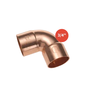 Coude à braser F-F 90° 3/4"
