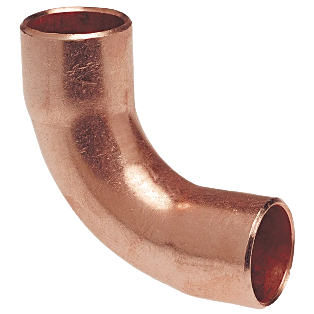 Coude à braser 90° F-F grand rayon 1/2"