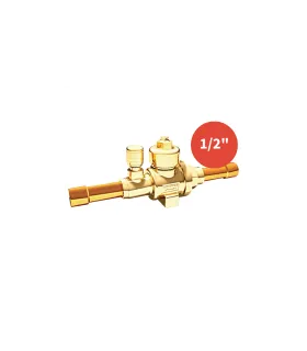 Vanne arrêt frigorifique 1/2"