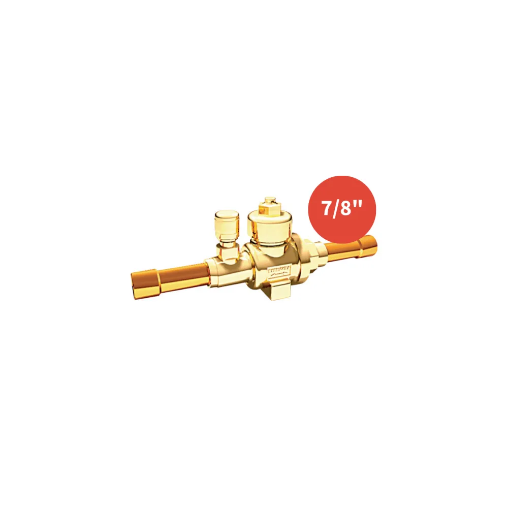 Vanne arrêt frigorifique 7/8"