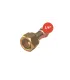 Raccord flare à sertir 1/4"