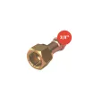 Raccord flare à sertir 3/8"